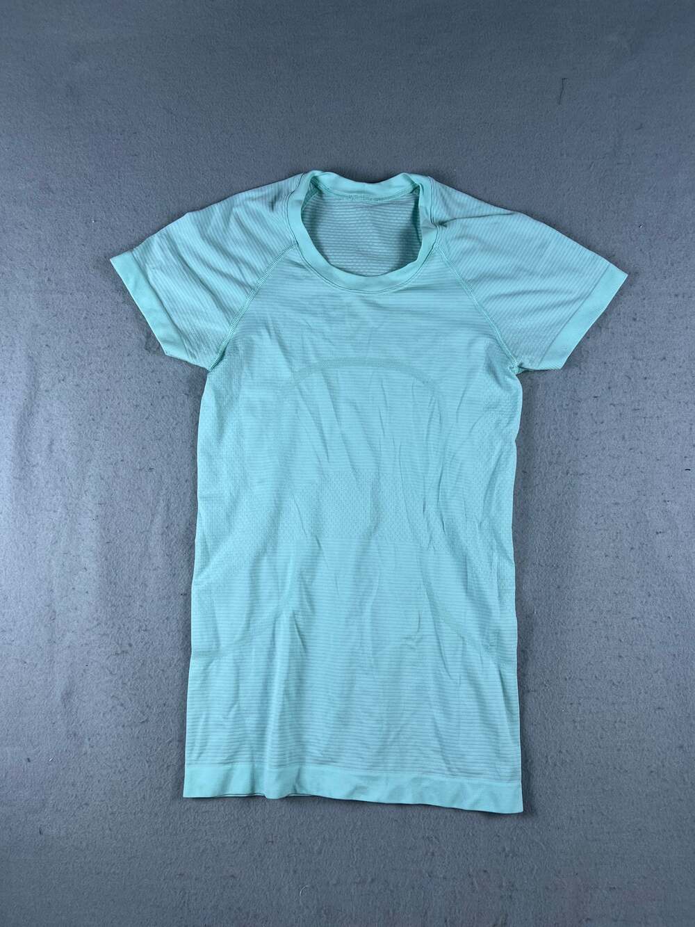Lululemon Swiftly Tech Short Sleeve Shirt Women 0 Rip Tide Crew Seamless Workout